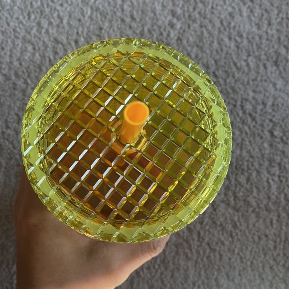 Starbucks Cold Cup Tumbler Venti 24 oz Summer 2022 (Lemon Pink Gradient) - Picture 2 of 3